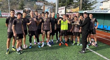 Gürcüstan U-17 Futbol Takımı “Aragvelebi" Spor Kenti Gölcük'te Kamp Yaptı